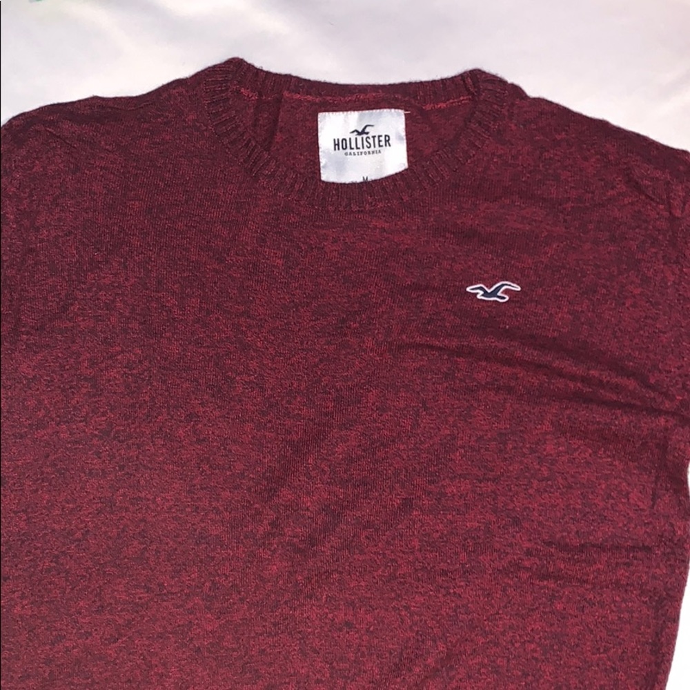 Red Hollister Sweater